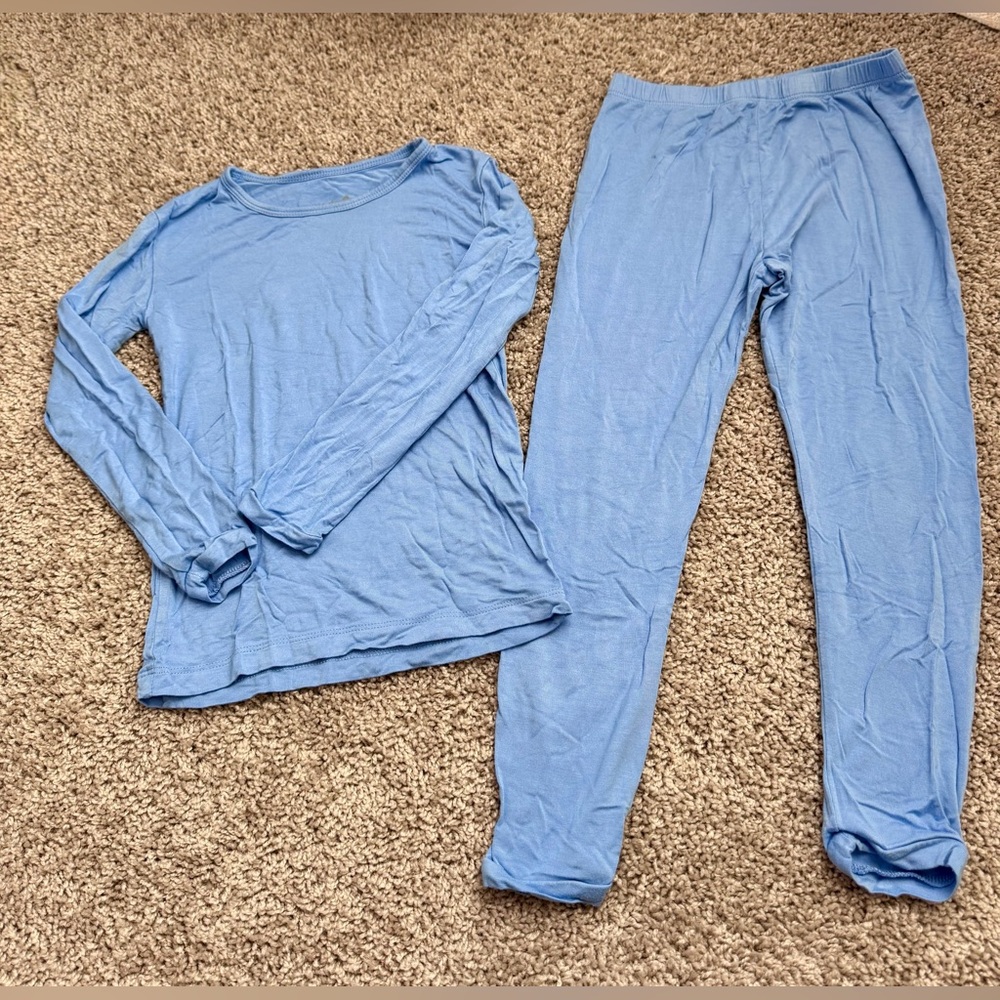 Kyte BABY Blue Kids Pajamas set size 6